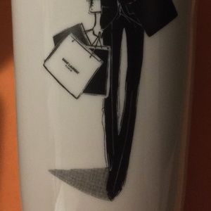 Megan Hess Saint Laurent Porcelain Coffee Cup